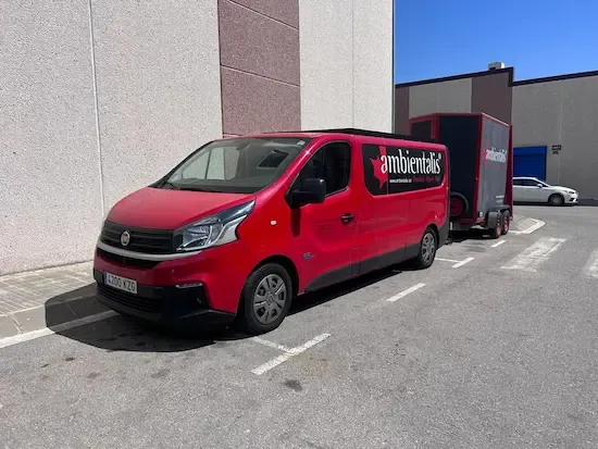 Furgón fiat talento